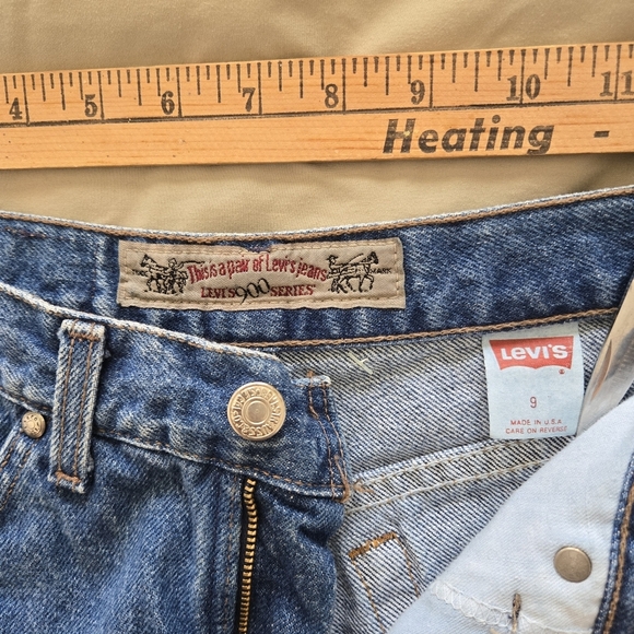 VTG Levis 900 Series Womens 9 Straight Leg Medium Wash Denim - Picture 3 of 9